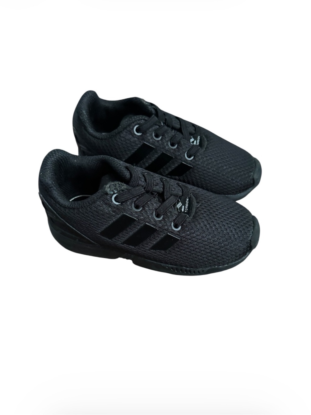 ADIDAS Boys Originals  ZX Flux Infant
Trainers Black size 8